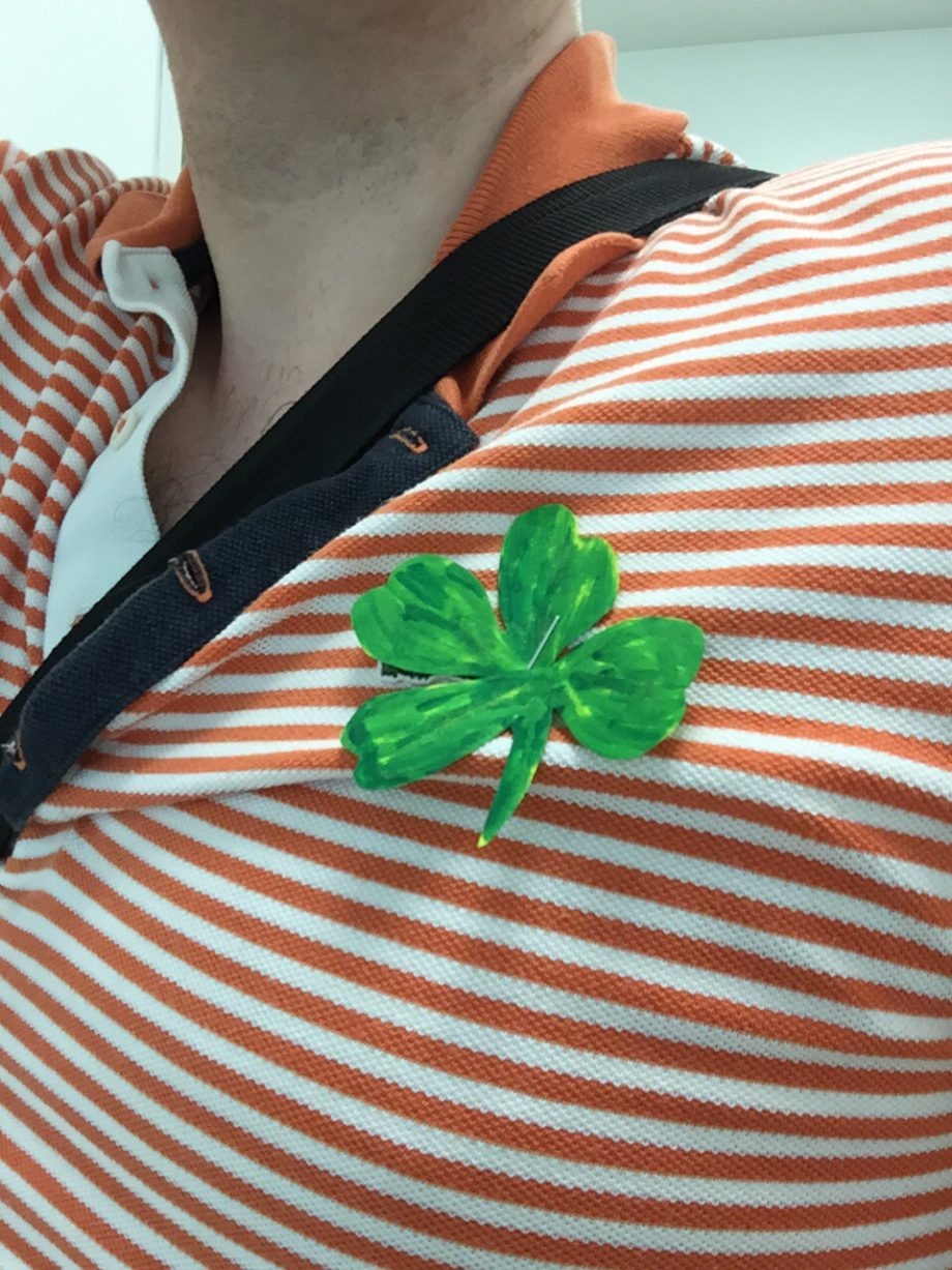 Makeshift St-Patrick’s Day